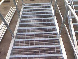 踏步格柵板 踏步格柵板